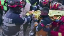 Kahramanmaraş merkezli depremde 7. günün ilk mucizesi