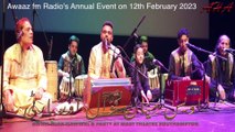 DIL GHALTI KAR BAITHHA BY Awais Mian Qawwal & Party اویس میاں قوّال اور پارٹی Awaaz fm Radio's Annual function on 12th February 2023 at Mast Theatre Southampton UK