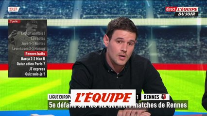 Download Video: «Sans Terrier, Rennes est moins conquérant» - Foot - C3