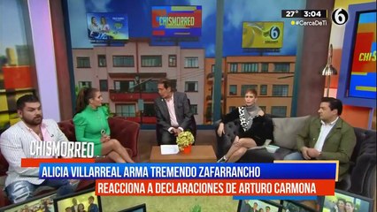 Alicia Villarreal arma tremendo zafarrancho tras polémica con Arturo Carmona