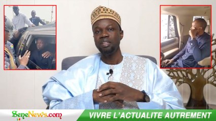 Les premiers mots de Ousmane Sonko après son embarquement forcé, vitre de voiture cassée