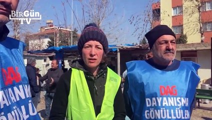 Dayanışma Gönüllüleri: İhtiyaç sıcak yemek, kuru gıda ve sağlık hizmetleri