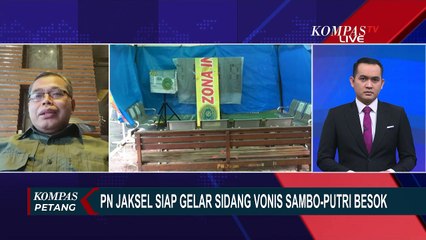 Besok, Pengadilan Negeri Jakarta Selatan Siap Gelar Sidang Vonis Ferdy Sambo dan Putri Candrawathi