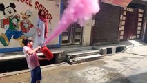 pedemilan  4 kg COLOUR spray in extinguisher cylinder for making cloud and holi celebration