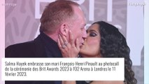 Salma Hayek amoureuse aux Brit Awards : baiser avec François-Henri Pinault, plusieurs stars exposent leur poitrine