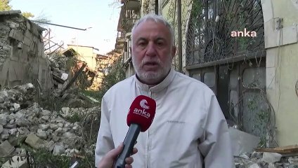 Hatay | Güllübahçe Mahallesi Muhtarı Rafet Yavrun: Bırakıp gidemem, dünyamız, her şeyimiz aşağıda!