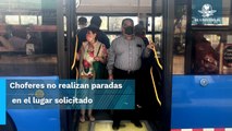 Sin freno las malas prácticas en el transporte público