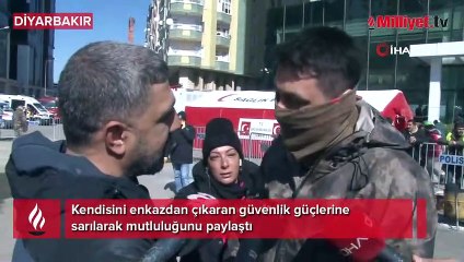 Enkaz altında duygulandıran diyalog! 'Sırtını kırarım nasıl geleyim’
