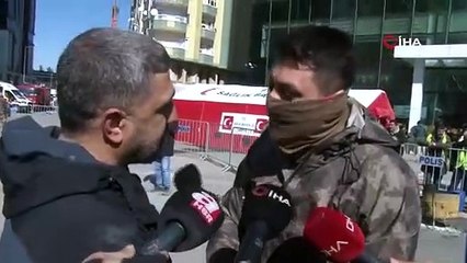 Diyarbakır'da enkazdan sağ çıktı, güvenlik güçlerine sarıldı