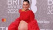 Pregnant Jessie J jokes she’s desperate for food as she arrives for BRITs