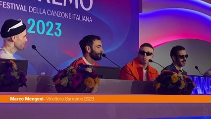 Sanremo, Mengoni "Dedico la vittoria a mia madre"