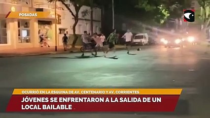 Heridos leves en un enfrentamiento a la salida del boliche en Posadas
