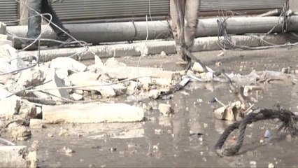 Suriye'de Depremde Hasar Gören Binalar Hükümet Kararıyla Yıkılıyor
