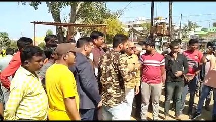 sidhi: Fire broke out in computer-stationery shop, material burnt to a