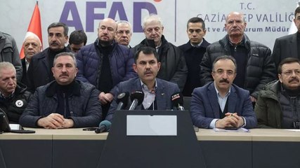 Bakan Murat Kurum: 1 milyon bağımsız bölümün hasar tespitini yaptık