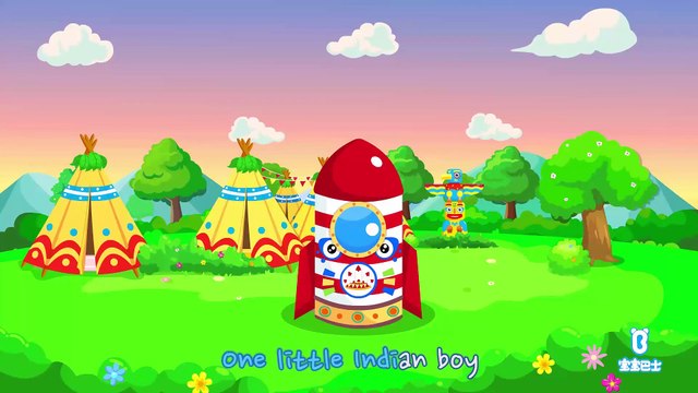 Ten Little Inidan Boys | Numbers Song | Nursery Rhymes | Kids Songs | Kids Cartoon | BabyBus