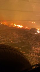 Escaping a Wildfire in Chile