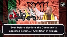‘Even before elections the Communists accepted defeat…’: Amit Shah in Tripura