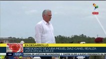 Presidente de Cuba Miguel Díaz-Canel realiza visita oficial a Belice