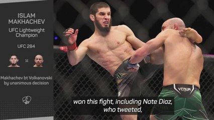 'Maybe Nate Diaz smoked something!' - Makhachev laughs off fight criticism