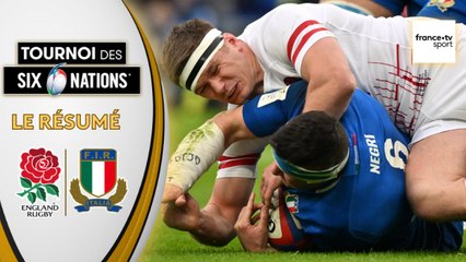 Six Nations 2023 : Le résumé de Angleterre - Italie