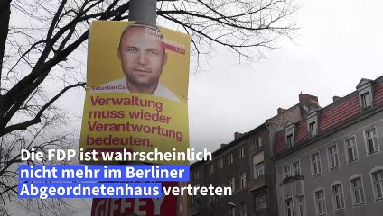 FDP fliegt offenbar aus Berliner Abgeordnetenhaus