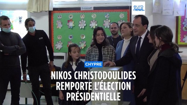 L'ancien diplomate Nikos Christodoulides remporte la présidentielle à Chypre