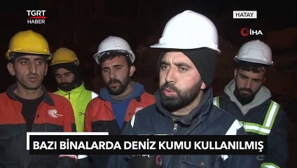 Download Video: Kurtarma Ekiplerinden Her Şeyi Anlatan Tespit: 5 Saatlik Betonu 5 Dakikada Aşıyoruz!  - TGRT Haber