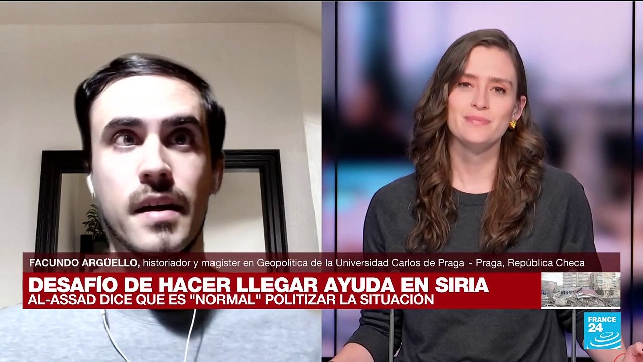 Facundo Argüello: "Llega poca ayuda a Siria por...