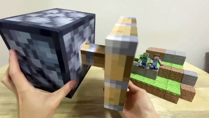 I made Steve & Zombie [Paper Minecraft] MinePapercraft - video Dailymotion