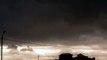 Terrible signs appear in the sky! ⚠️ Huge dark clouds and stormy sea in Gaza
