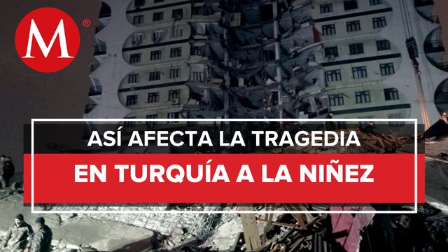 Terremoto en Turquía afecta a millones de niños, niñas y adolescentes