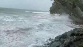 Cyclone Gabrielle with a speed of 140km/hour destroys Northland, Auckland and New Zealand