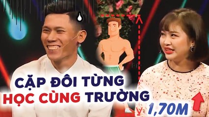 Cặp đôi ĐI HẸN HÒ bất ngờ NHẬN RA NHAU học cùng trường, ở cùng quê và cái kết HẾT HỒN