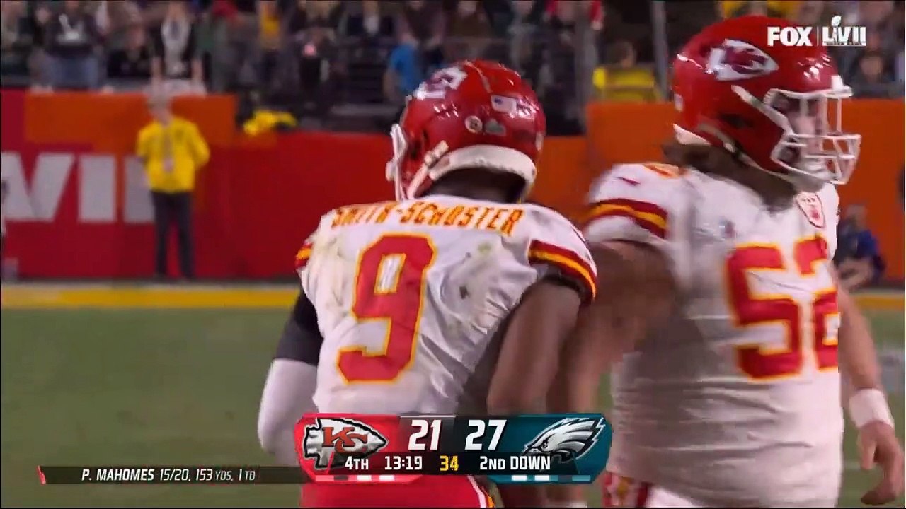 Philadelphia Eagles vs. Kansas City Chiefs Full Highlights 4th QTR _ SUPER BOWL LVII_ 2023