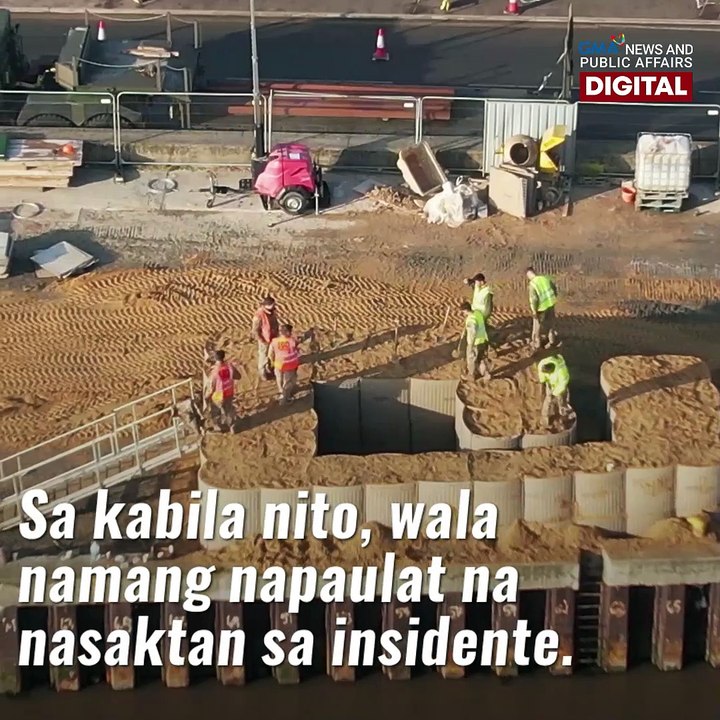 WWII bomb, sumabog bago pa man ang controlled detonation! | GMA News Feed