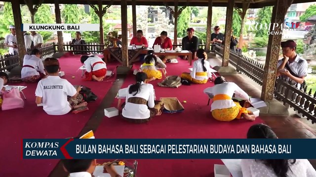 Bulan Bahasa Bali, Pelestari Budaya & Bahasa Bali
