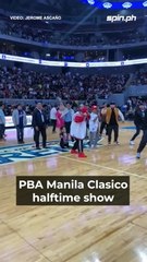 Unforgettable Halftime Show at PBA Manila Clasico 🏀