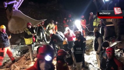 Gaziantep'te enkaz altından 170. saatte kurtarıldı