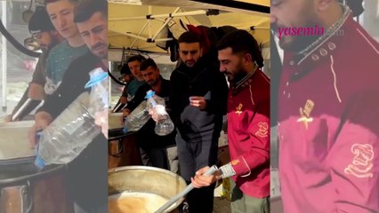 CZN Burak ilk günden beri sahada! Ekiplerle birlikte depremzedelere...