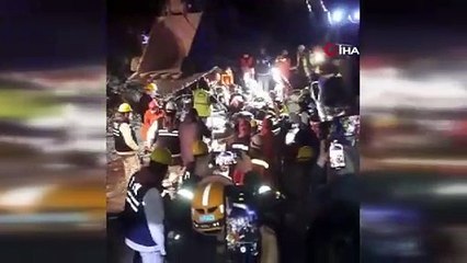 İslahiye'de 170. saatte Sibel Kaya enkaz altından çıkarıldı