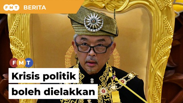 Krisis politik sepanjang 4 tahun lalu boleh dielakkan, kata Yang di-Pertuan Agong