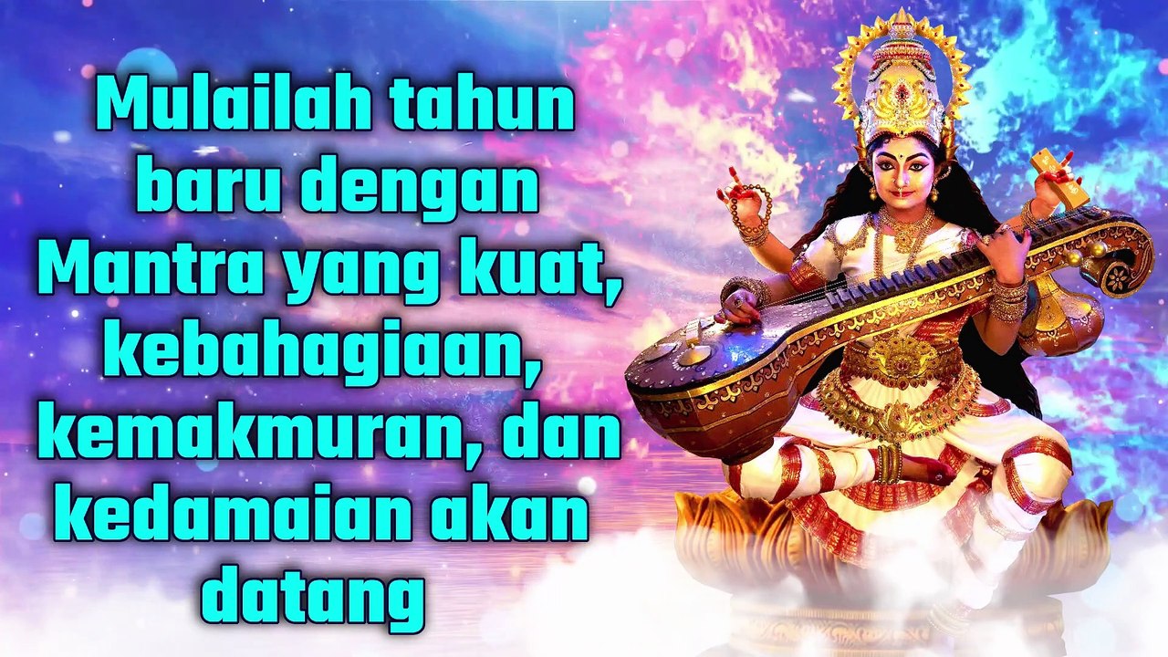 Mulailah tahun baru dengan Mantra yang kuat, kebahagiaan, kemakmuran, dan kedamaian akan datang