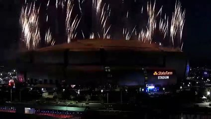 Rihanna's Super Bowl Halftime Show ends with fireworks