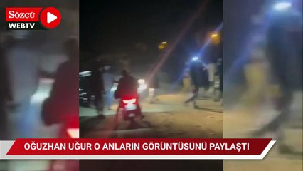 Oğuzhan Uğur o anları paylaştı