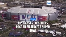 Los Kansas City Chiefs campeones de la Super Bowl tras vencer a los Philadelphia Eagles 38-35