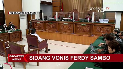 Hakim Sebut Pembelaan Ferdy Sambo Hanyalah Bantahan Kosong Belaka!