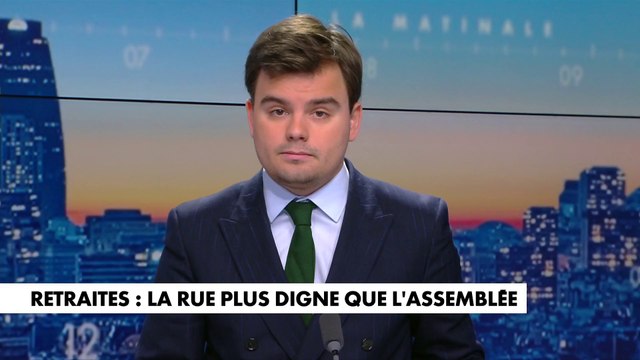 L'édito de Gauthier Le Bret : «Retraites : la rue plus digne que l'Assemblée»