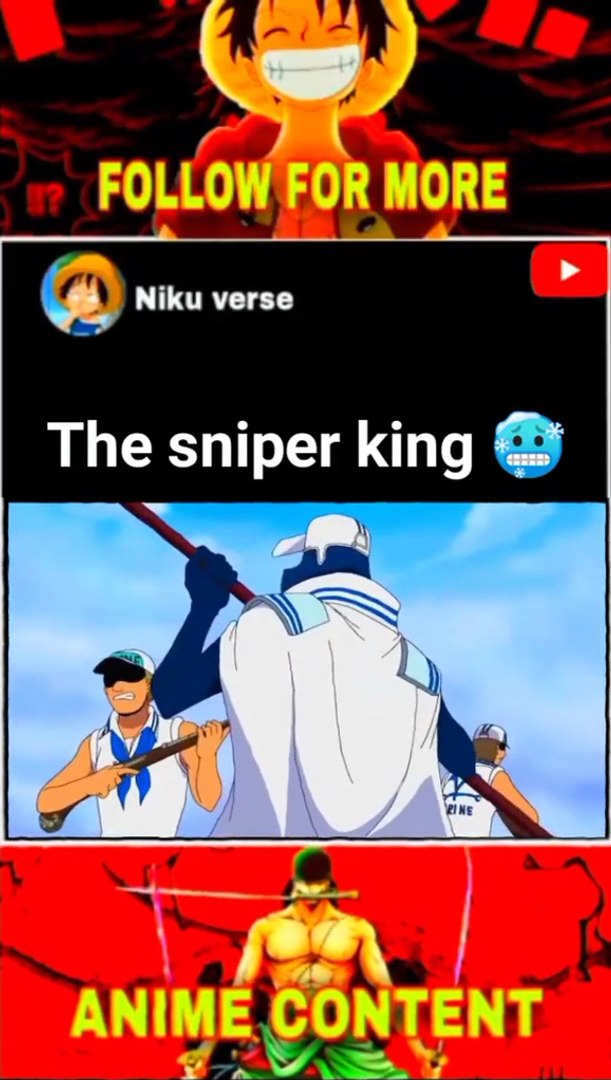 The sniper king.#shorts #onepiece - video Dailymotion