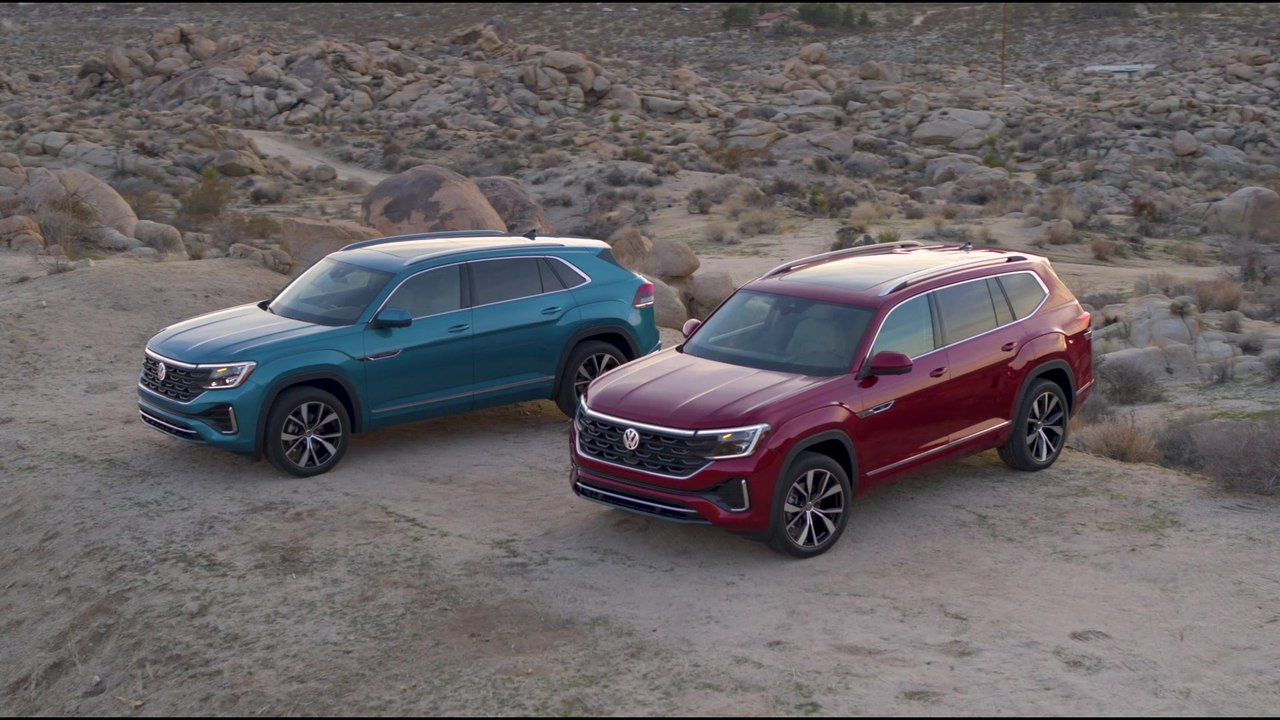 Neuer Volkswagen Atlas und Atlas Cross Sport feiern Weltpremiere auf der Chicago Auto Show 2023